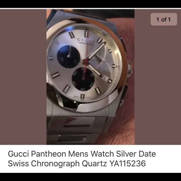 100% authentic Gucci watch.